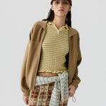 Windbreaker Cotton Silk Jacket - Guest In Residence