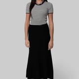 Zev Compact Knit Midi Skirt - Simkhai