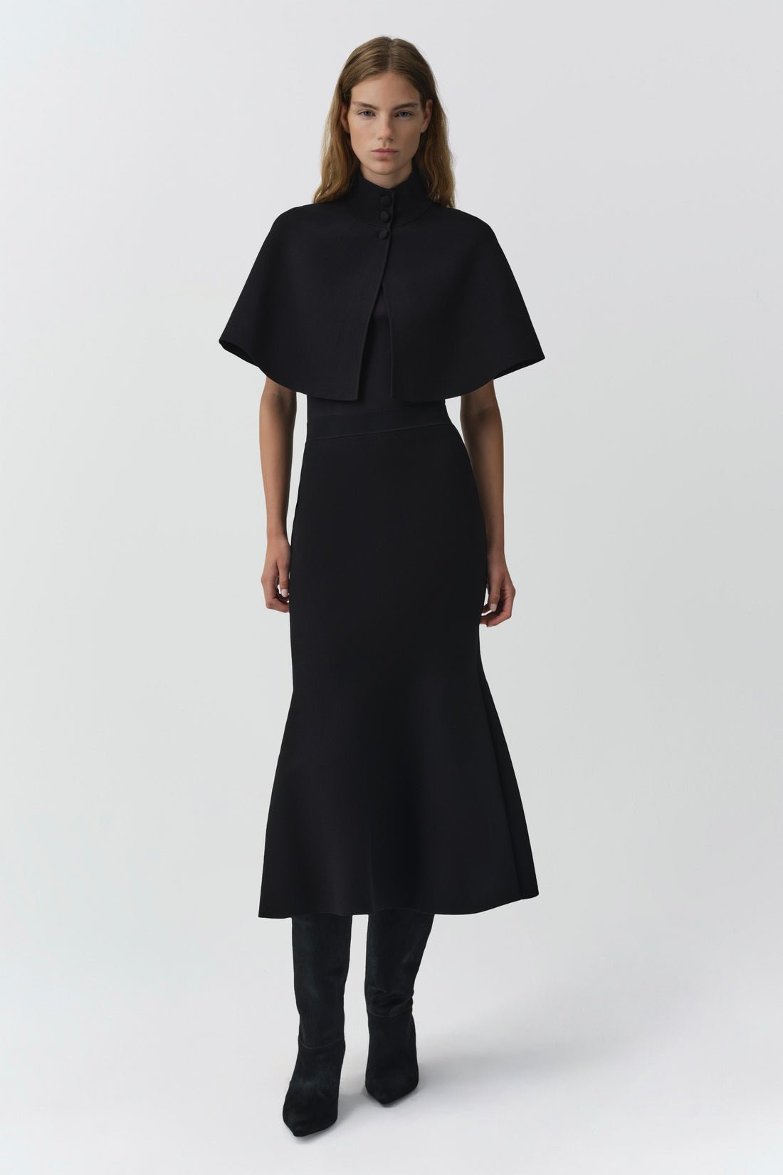 Zev Compact Knit Midi Skirt - Simkhai