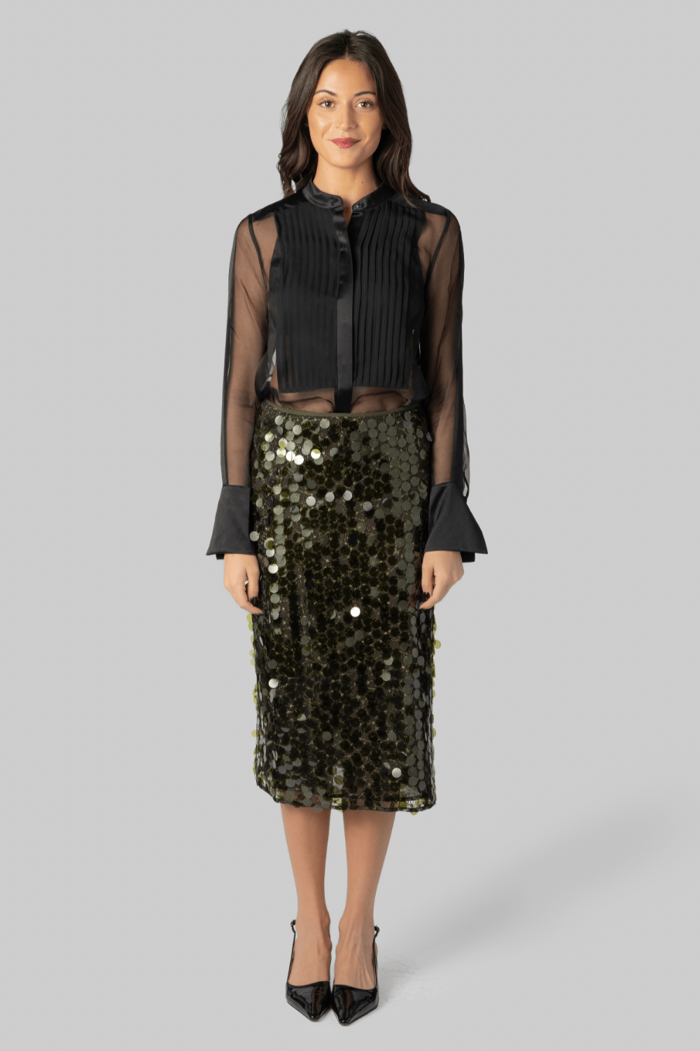 Zion Sequin Skirt - Saint Art