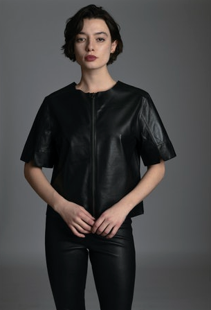 Giacca Lusso Leather T Shirt - The Posh Peacock