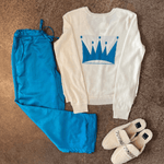 Brazeau Tricot Big Crown Cashmere Sweater - Brazeau Tricot