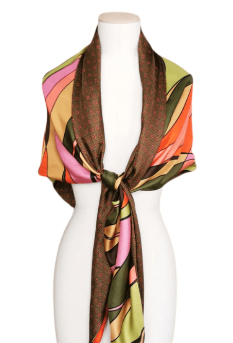 Texas Scarf Mix Fantastique Print - La Prestic Ouiston
