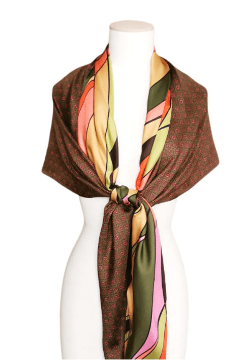 Texas Scarf Mix Fantastique Print - La Prestic Ouiston
