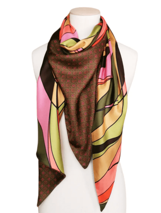 Texas Scarf Mix Fantastique Print - La Prestic Ouiston